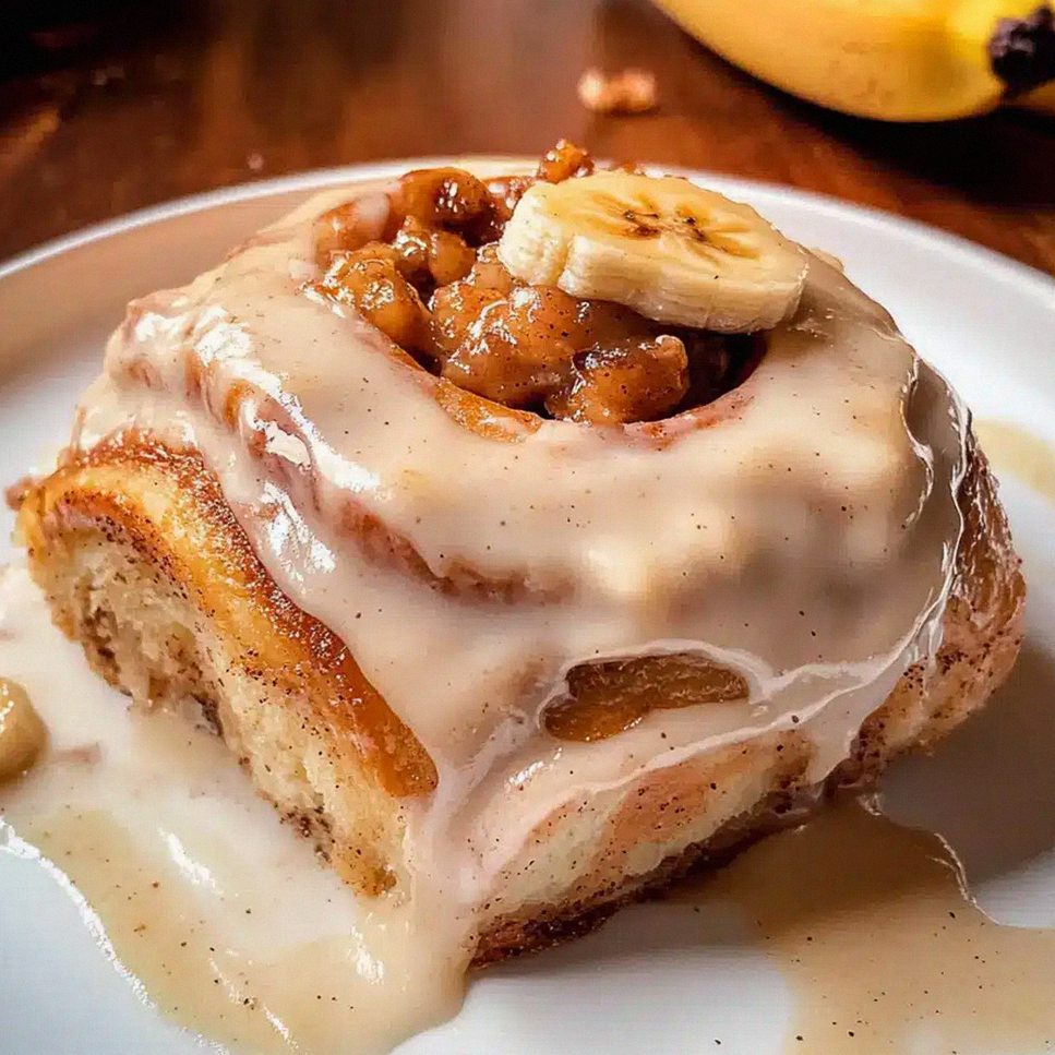 Zimtschnecken mit Banane und braunem Butterfrosting – Schritt 1